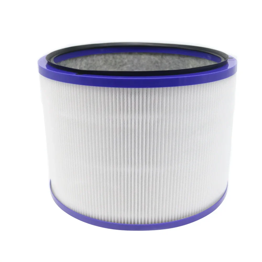 Filtre HEPA pour Dyson DP01 HP02, angle montrant l'épaisseur et la grille