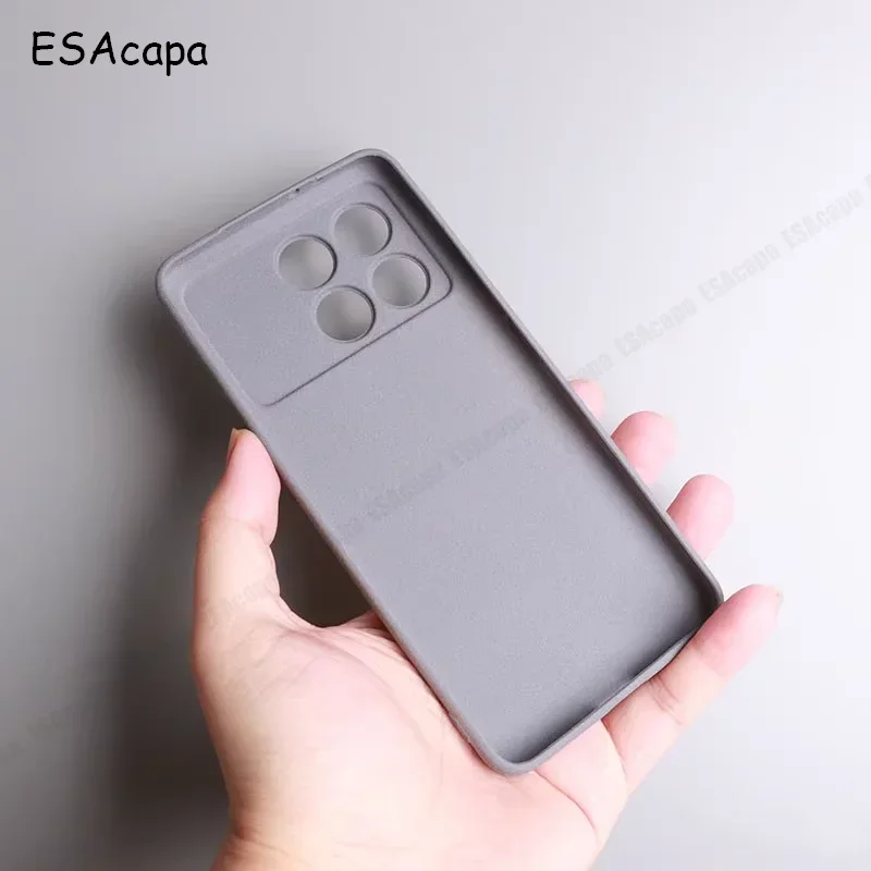 Slim Matte Sandstone Silicone Anti-Slip Soft Phone Case