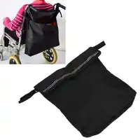 Wheelchair Backpack Bag Wheelchair Back Organizer Pouch Reflective Stripe Wheelchair Storage Accessories for Disabled Elderly 1