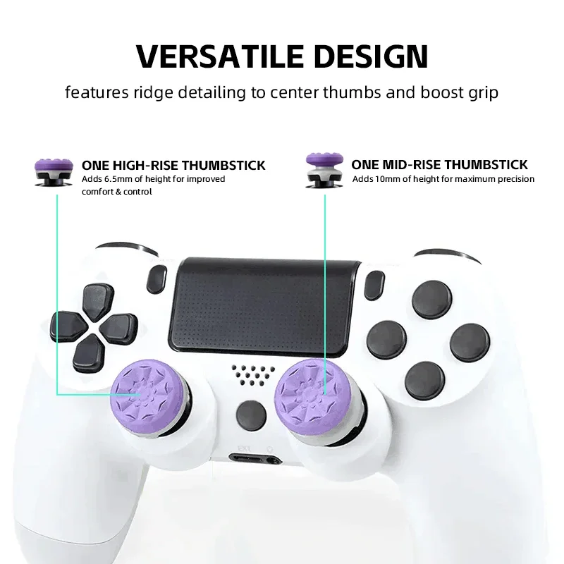 Thumb Grip Caps for PS4 PS5 Xbox Series S/X Controller