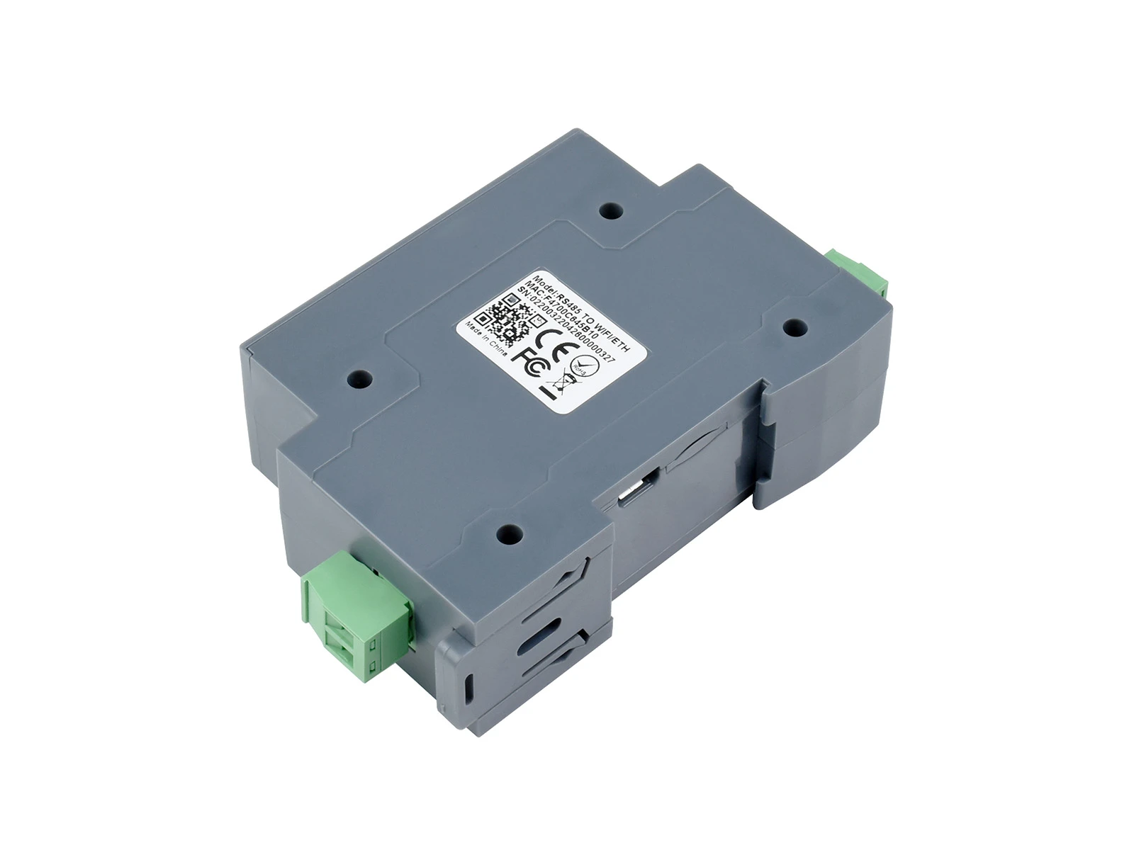 RS485 do WIFI lub Ethernet Modbus MQTT Gateway DIN-Rail serwer szeregowy