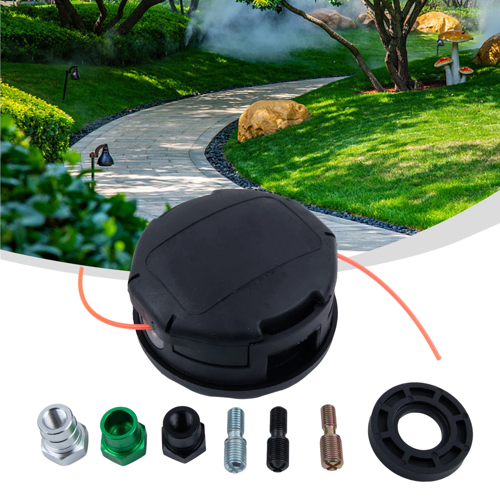 Trimmer Accessories Trimmer Head Kit Cutter Easy To Install SRM-225 SRM-230 SRM-210 String 400 Head 8pcs 99944200907