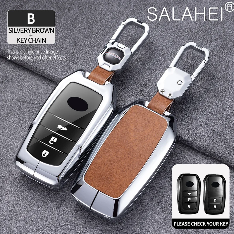 

Car Remote Key Case Cover Fob For Toyota 86 Camry Corolla Crown Highlander Rav4 Alphard Vellfire Venza Yaris Prado Accessories