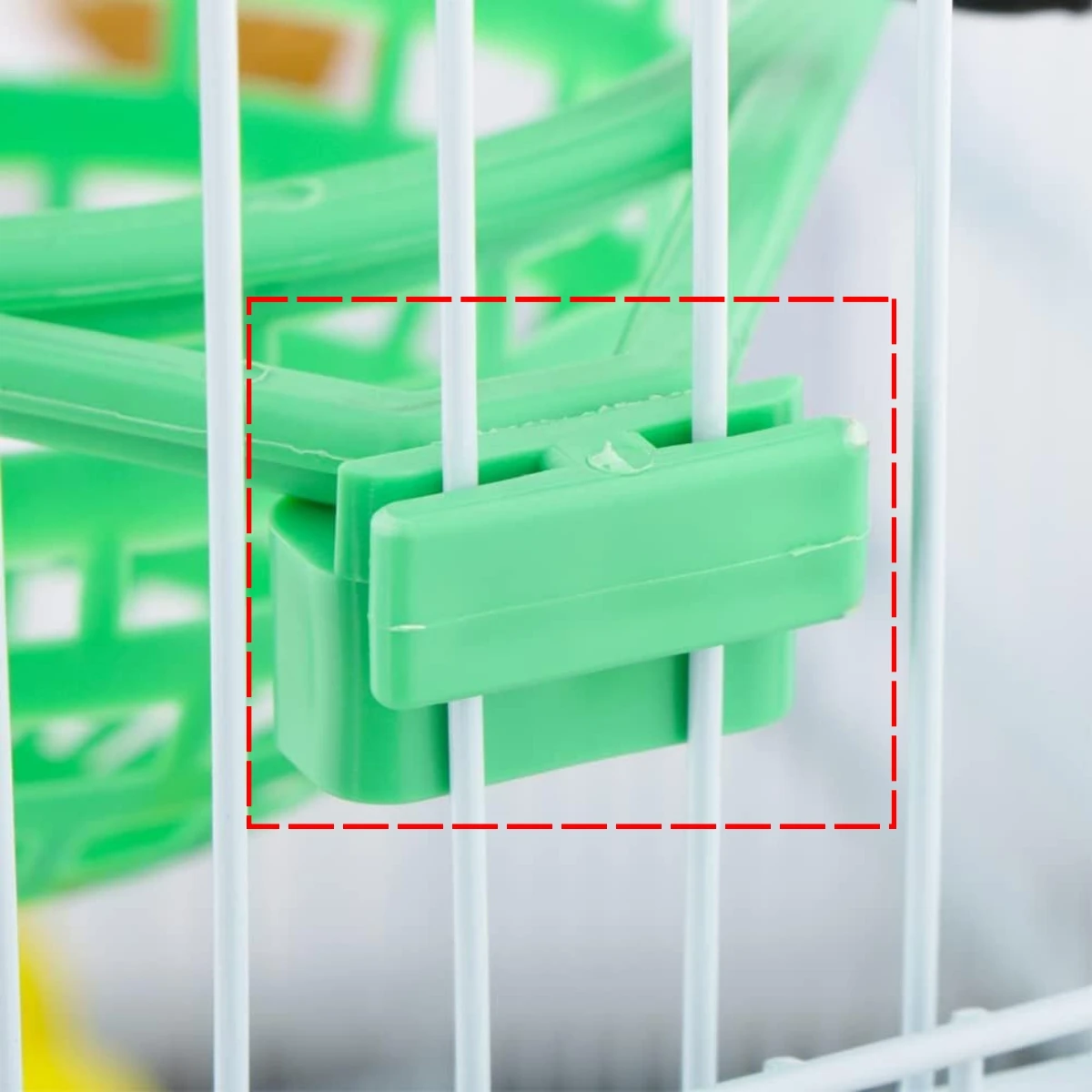 1Pc Green Plastic Bird Nest Canary Tiger Skin Peony Octopus Jade Bird Painted Eyebrow Parrot Nest & Nest Protector Supplies bird cage accessories bird house