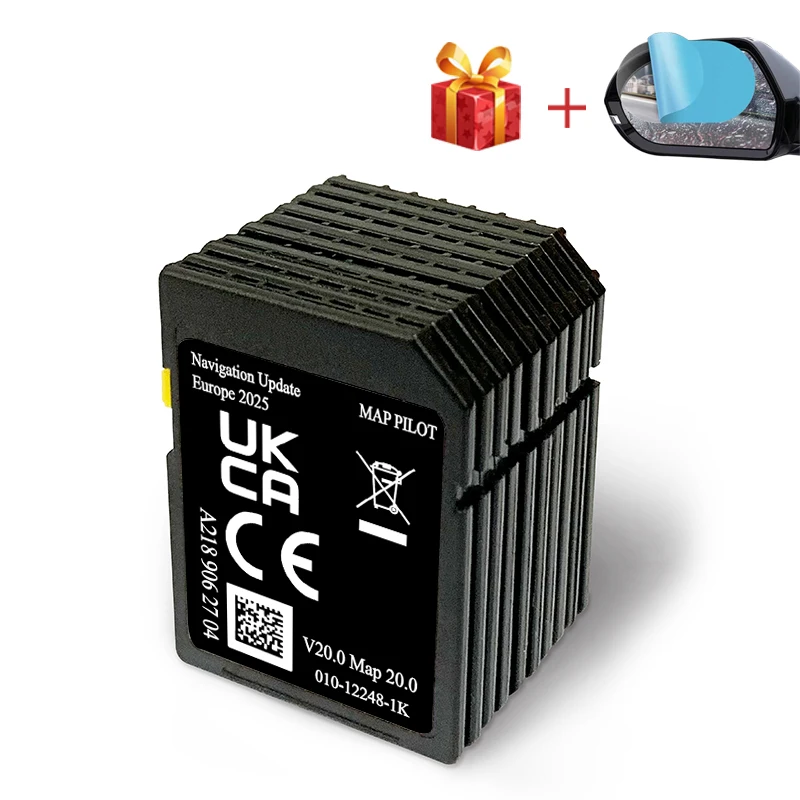 새로운 2025 V20 메르세데스 A B C E 클래스 CLA CLS GLS 자동차 Garmin 자동차 EU지도 Sat Nav S..