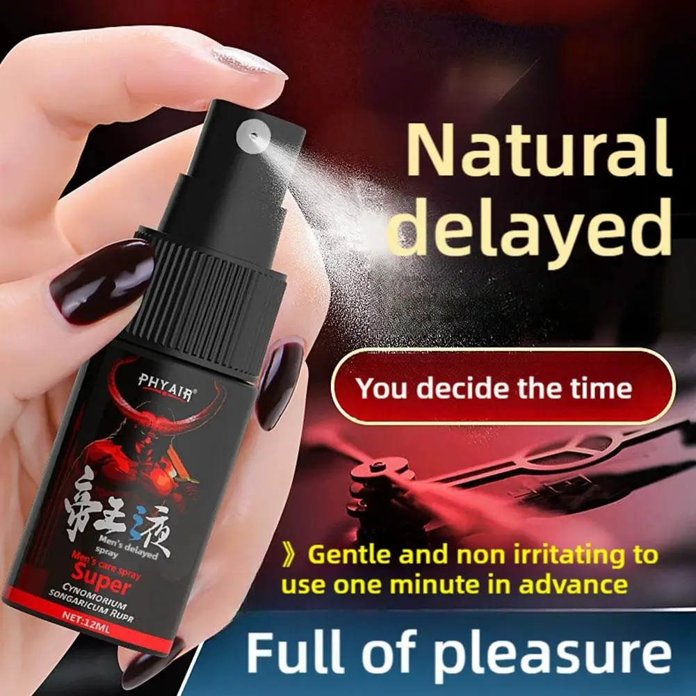 Natural Delay Spray for Men to Prolong Sex Time