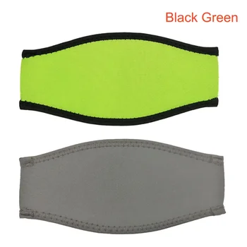 Logo Printing Neoprene Scuba Diving Mask Strap Cover Padded Protect Long Hair Band Strap Wrapper Club Store customized 4