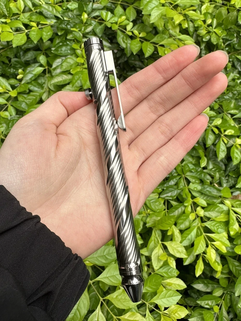 Edc Titanium Legering Zirkonium Legering Pen Met Collectie Schrijven Multi-Functionele Draagbare Outdoor Edc Tools