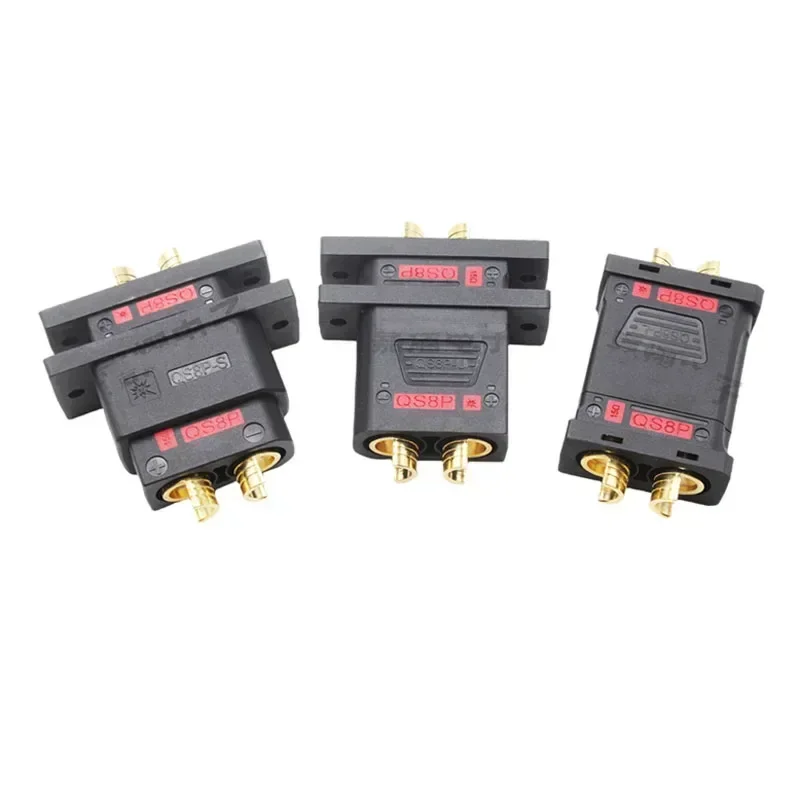 High Current Anti-Spark Lithium Battery Connector 110A 500V - QS8 Series Power Plug