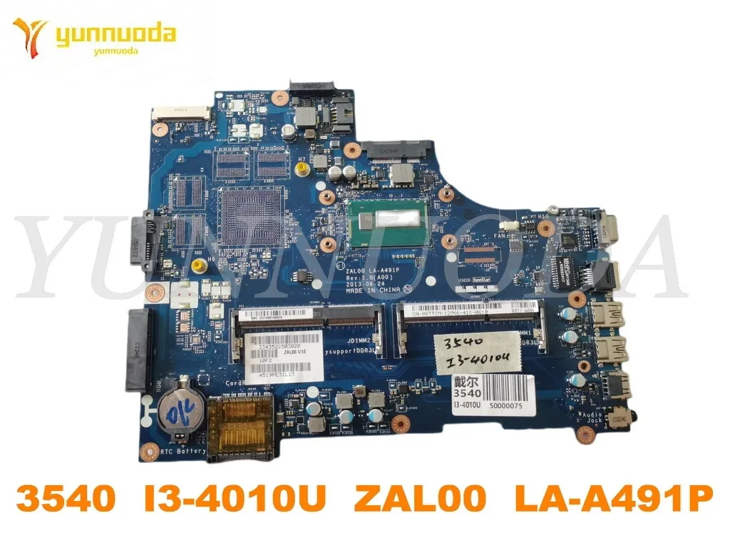 

Оригинальная материнская плата для ноутбука DELL 3540, стандартная деталь 3540, проверенная, хорошая Бесплатная доставка