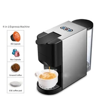 H3A Coffee Machine 4in1 Multiple Capsule Espresso Dolce Milk Nespresso ESE Pod Powder Coffee Maker Stainless Metal Outook 2