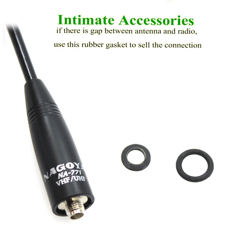 Original NAGOYA Dual Band antenna NA-771 SMA-F SMA-M BNC fit for Baofeng UV-5R UV-82 UV-3R VX-3R VX-7R two way radio antenna