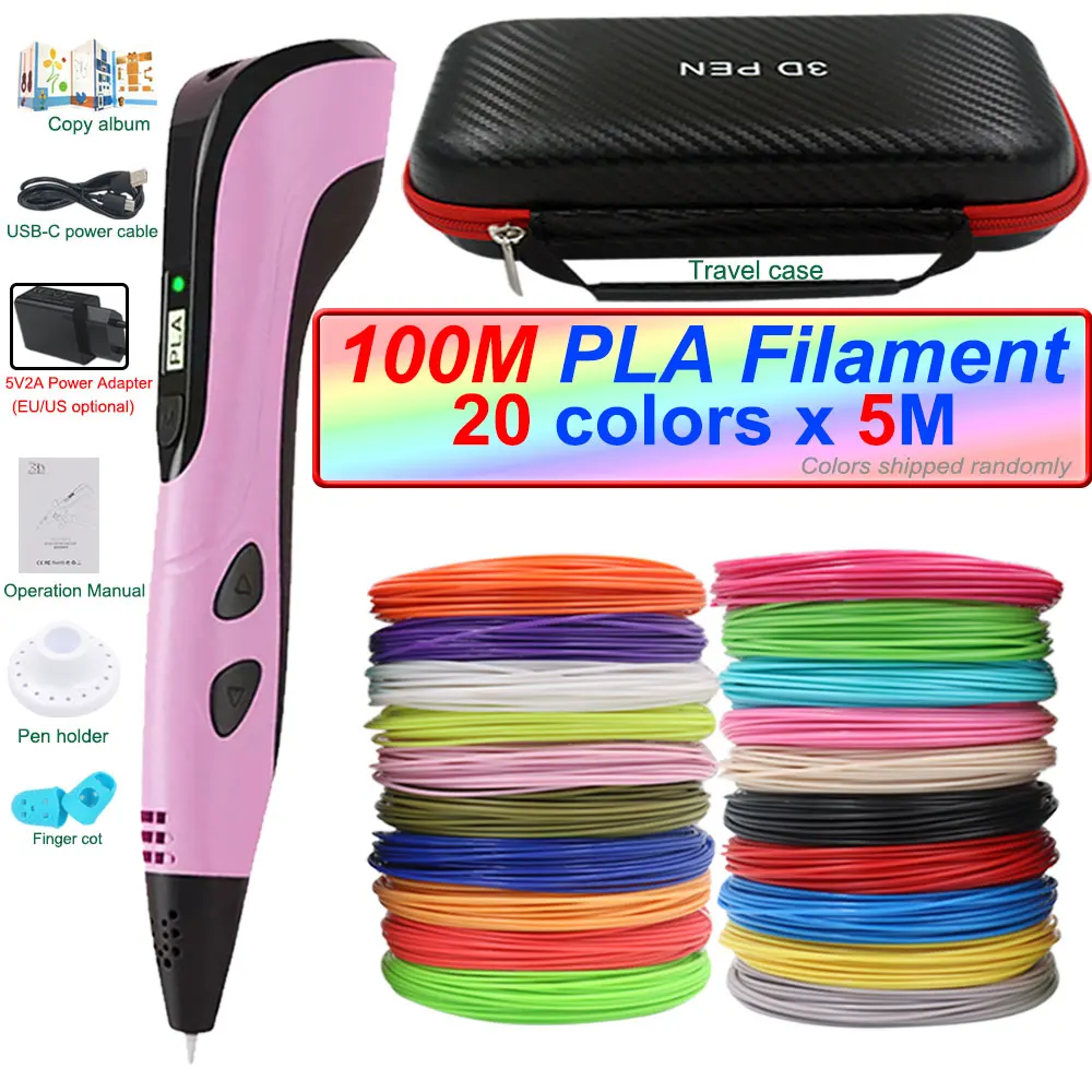 Pink add 100M PLA