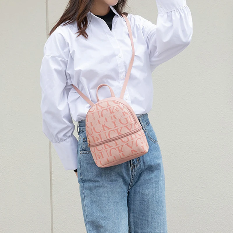 รูปสินค้า กระเป๋าเป้แฟชั่น Retro ขนาดเล็กน่ารัก