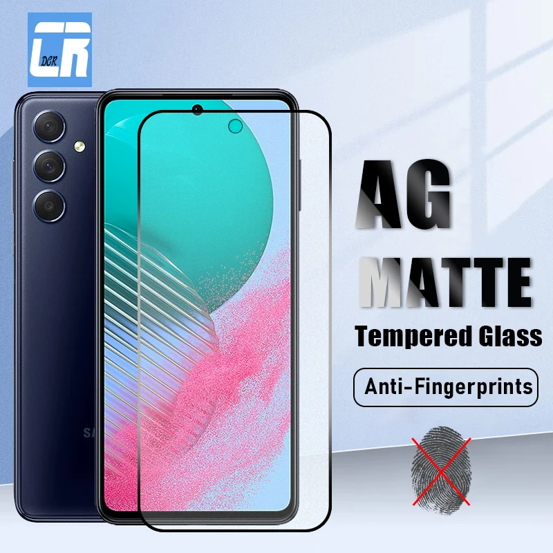 

9D Matte Tempered Glass For Samsung Galaxy M54 M34 M14 M04 M53 M33 M23 M13 M62 M52 M42 M32 M22 M12 M02 M51 M31S Screen Protector