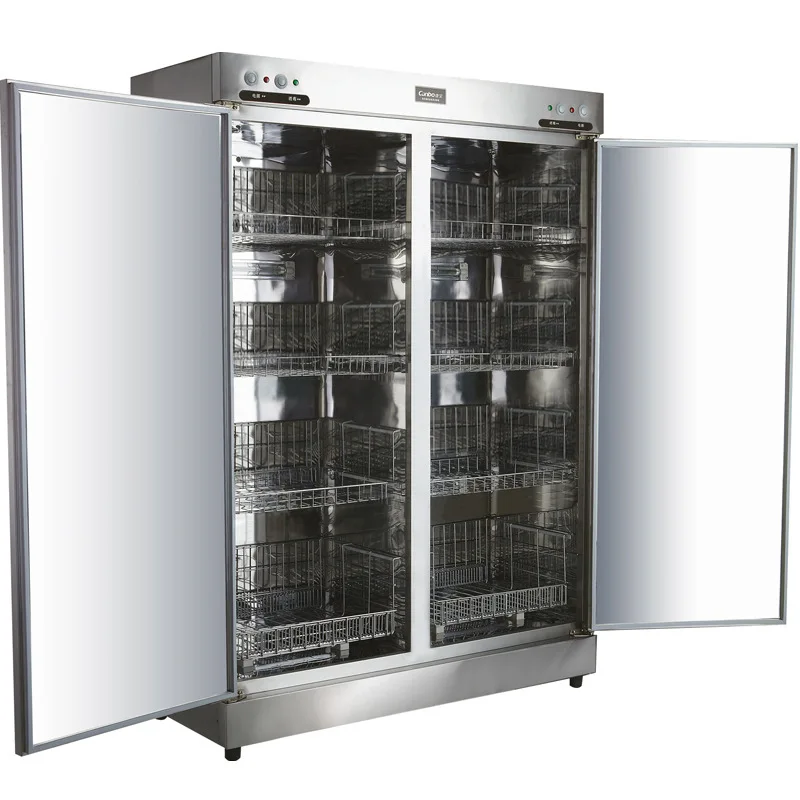High Quality Double Door Kitchen Tableware Disinfection Cabinet 4