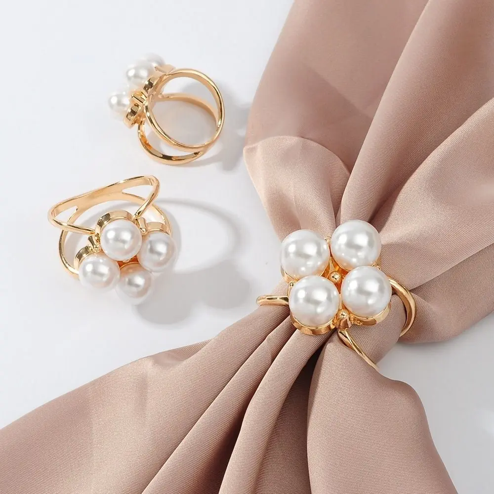 Crystal Scarf Buckle Fashion DIY Alloy Brooches Knotting Artifact Multifunctional Shawl Ring Clip Jewelry Accessories 4