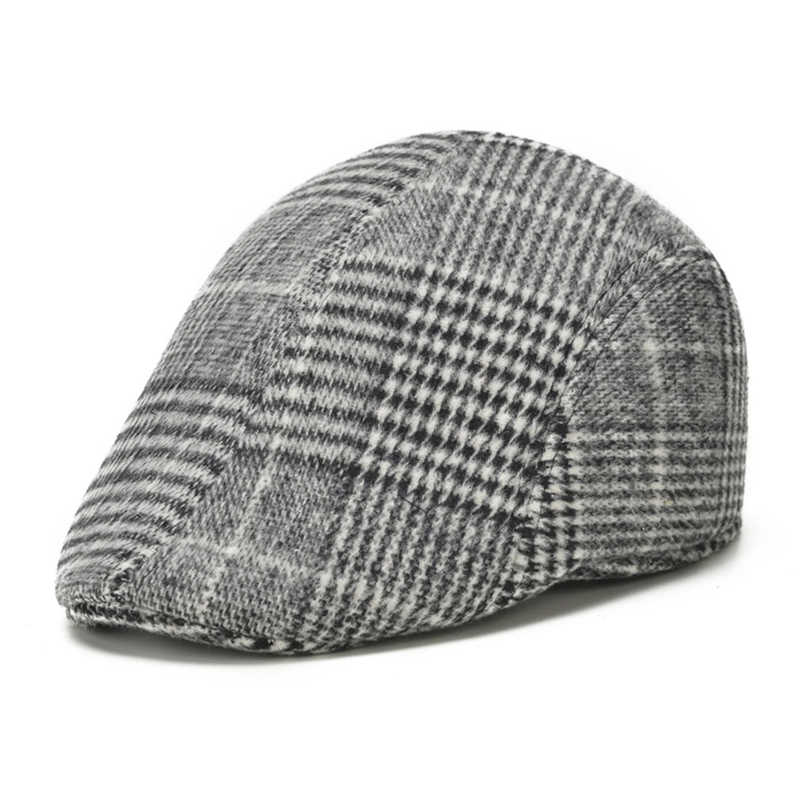 2024 Retro Newsboy Caps Men Octagonal Hats British Painters Hat Autumn Winter Berets Herringbone Flat Caps Hip Hop Berets Gorras 2