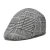 2024 Retro Newsboy Caps Men Octagonal Hats British Painters Hat Autumn Winter Berets Herringbone Flat Caps Hip Hop Berets Gorras 2