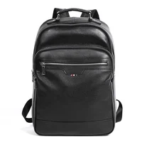 2024 New Backpack Men Genuine Leather Rucksack Fashion Schoolbag For Teenager Boys Travel Bag Male Laptop Backpack Leather Bags 1