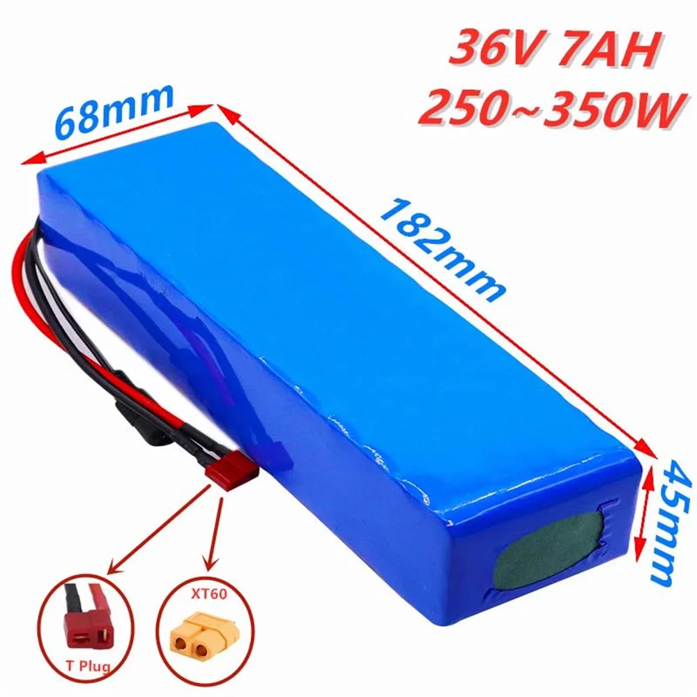 

36V 7Ah 10S2P 18650 Rechargeable Battery Pack 36V 7000mAh,modified Bicycles,electric Vehicle 42V Protection PCB +42V Charger