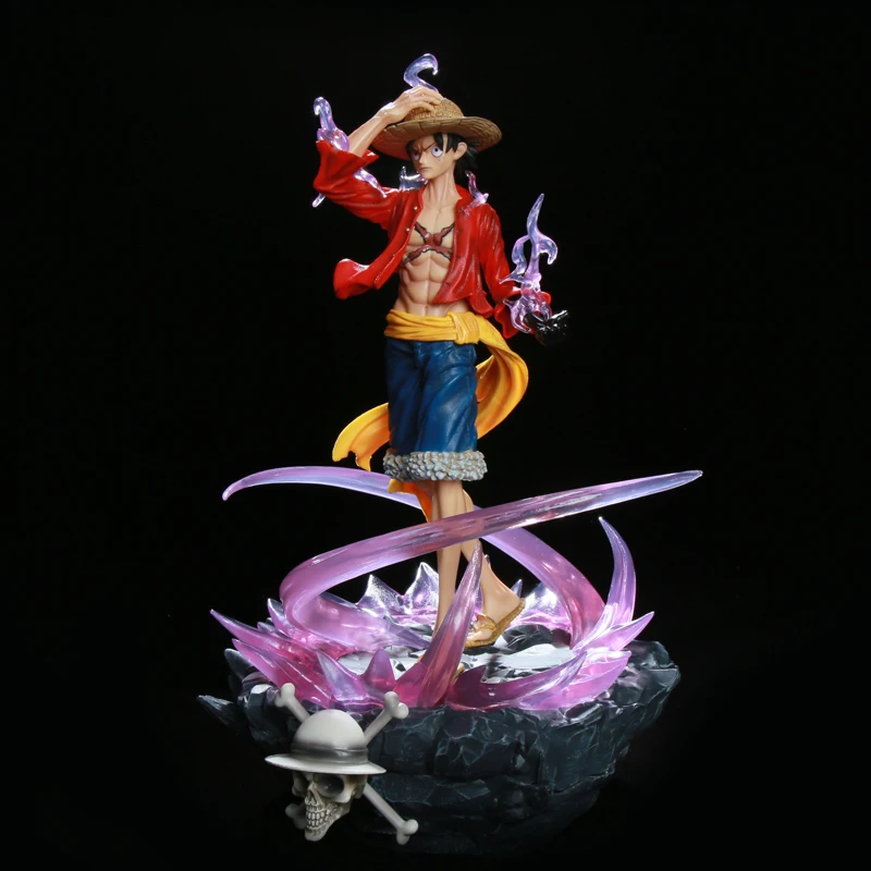 Deux Figurines One Piece Zoro Et Luffy Samouraï - 17 Cm, PVC, Collection 2022