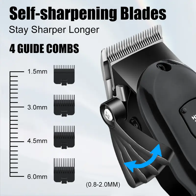 HIENA hair clipper Shaver Professional electric scissors push Barber shop hair trimmers Hair cutting machine trimmer for men - Image 3