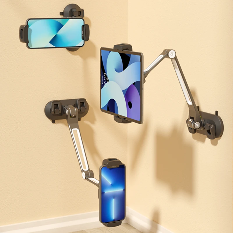 Tablet Stand Holder para Xiaomi Mipad Suporte de Vidro do Carro Braço Longo Ajustável Gps Phone Mount Vidro do Carro Montagem para o Telefone 12.9 4.7 a 13