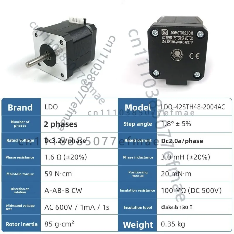 LDO-42STH48-2004AC LDO-42STH48-2004MAH 3D 프린터용 모터