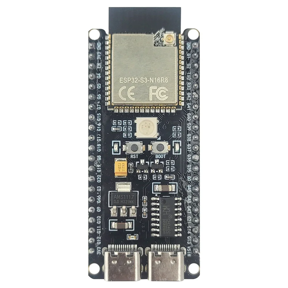 ตัวเลือกสินค้า บอร์ดพัฒนา ESP32-S3 พร้อมหน้าจอ TFT LCD