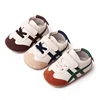 Baby Unisex Sneaker Soft PU and Anti-slip TPR Baby Spring and Autumn Prewalking Shoes Toddler 3 to 6 Month First Step Shoes 2023 2