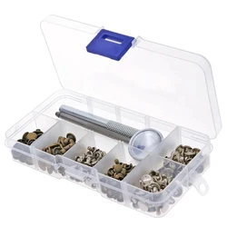 Application Leather Decorative Elements Convenient Storage And Portability Nail Product Repair Rivet Single Cap