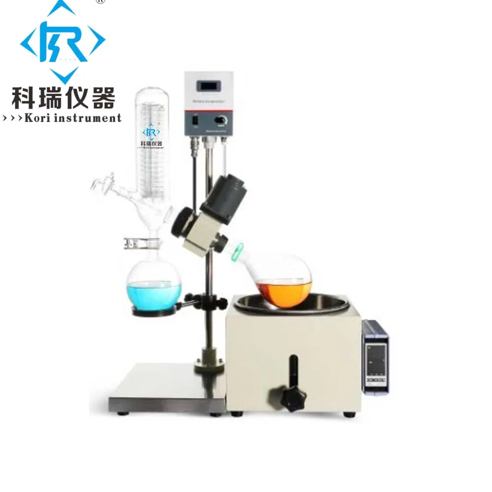 

Kori 1l 3l 5l 10l 20l 30l 50l Vacuum Steam Distillation Machines Rotary Evaporator