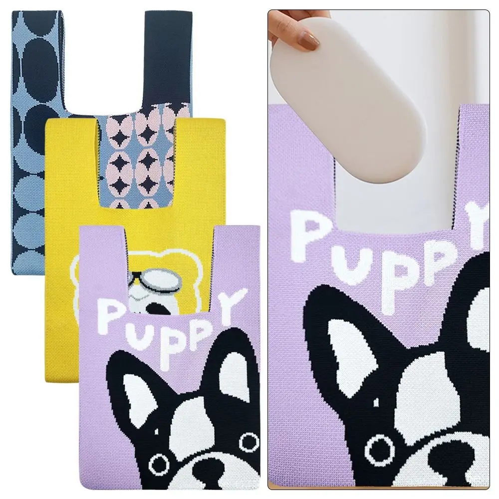 

Уникальный дизайн, вязаная сумка, модная универсальная наручная сумка «сделай сам», сумка на одно плечо для студентов