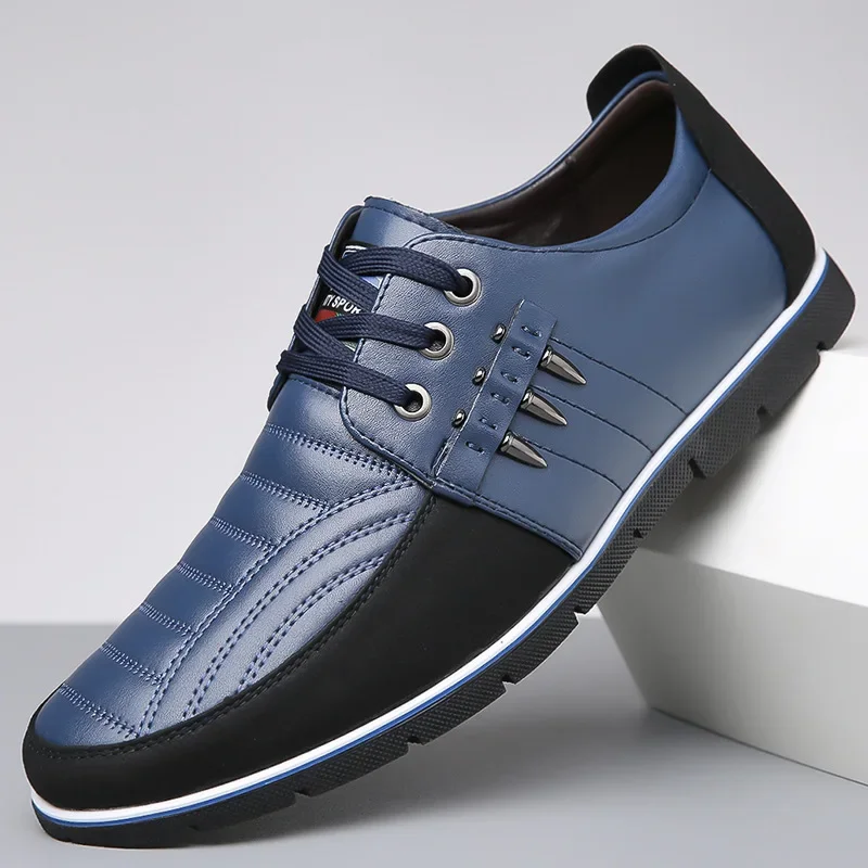 Men Casual Shoes Formal Soft Shoes Fashion Brand Classic Pu Leather Business Work for Men Big Size Erkek Ayakkabı