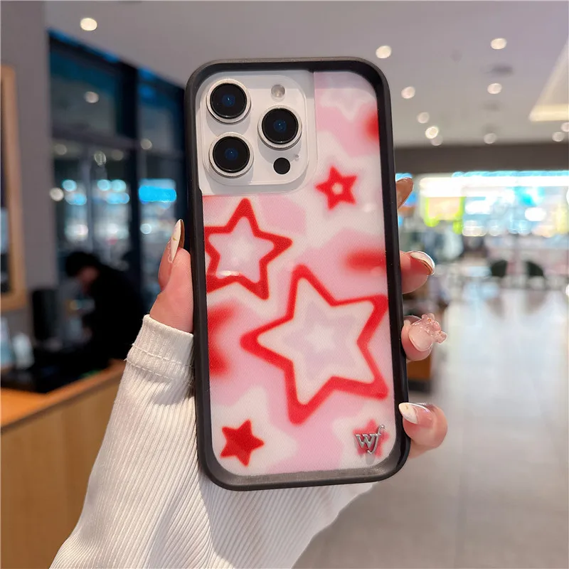 Wildflower Super Star Stardust Red Dream Phone Case - Happy Girl Dragon Cover