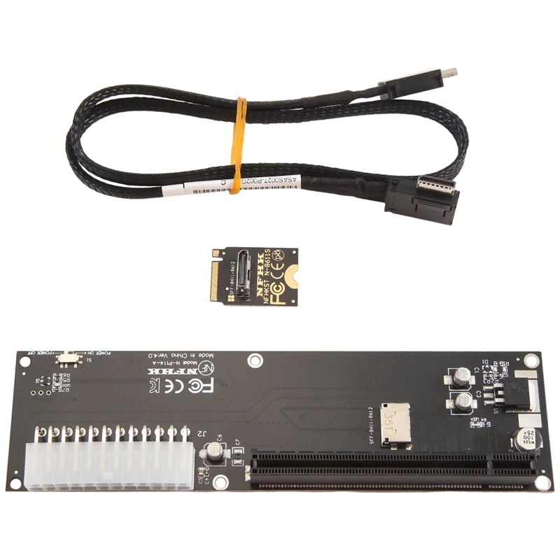 

Nvme M.2 To Oculink Laptop External Graphics SFF-8612 External Graphics Card Conversion Card, Easy To Use Fine Workmanship