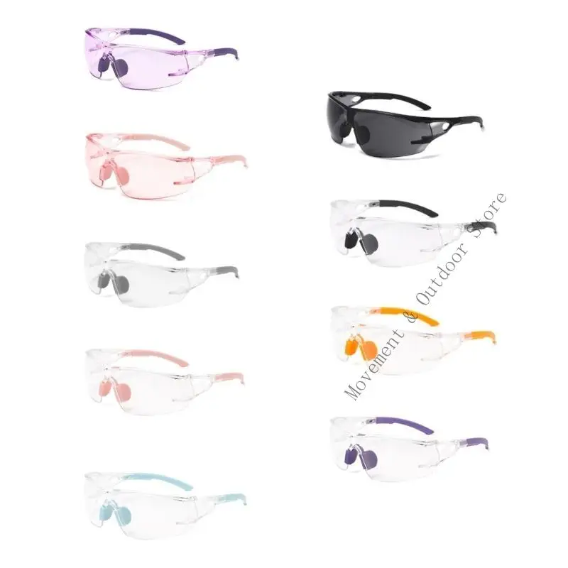 야외 스포츠 및 실험실 용 T4MF Clear PC Windproof Glasses ..