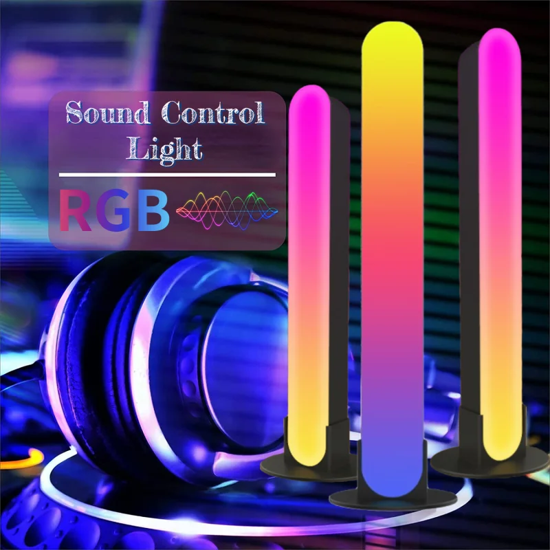Smart LED Light Bars RGB Sound Control Symphony Lamp App Control Music