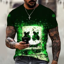 

Sexy Designer Creates XX Smile Graffiti 3D Printed Men's T-Shirt Street Fashion Sports Shirt Male O-Neck Oversized T-Shirt Tops