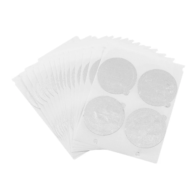 

1000Pcs Adhesive Aluminum Foil Lids Seals Stickers For Filling Disposable Empty Nespresso Coffee Pod Reusable Cover 37Mm