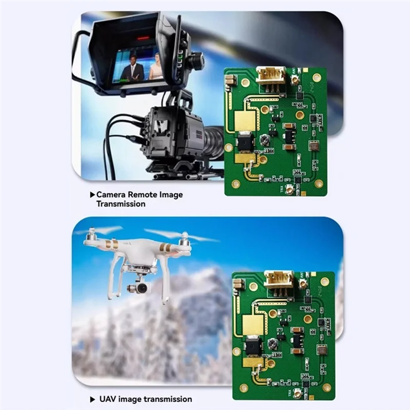 HOTA72T 2W 증폭기 Wifi Halow 이미지 전송 모듈용 802.11AH 증폭 칩 GSM STA 송신기 무선 송신기용