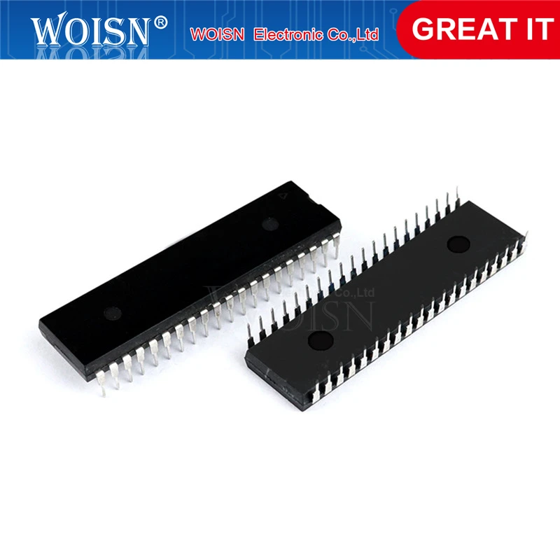 2pcs/lot PIC18F45K22-I/P PIC18F45K22 18F45K22 DIP-40 In Stock | Электронные компоненты и принадлежности