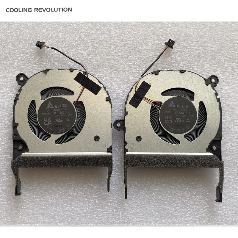 Ventilador de Refrigeração Portátil para Asus Asus Zenbook Pro 15 Ux535l Ux535lh Ux535li Oled Um535q Um530qe 13nb0rx0t01021 13nb0rx0t02023 Ns85c56 Novo - Imagem 2