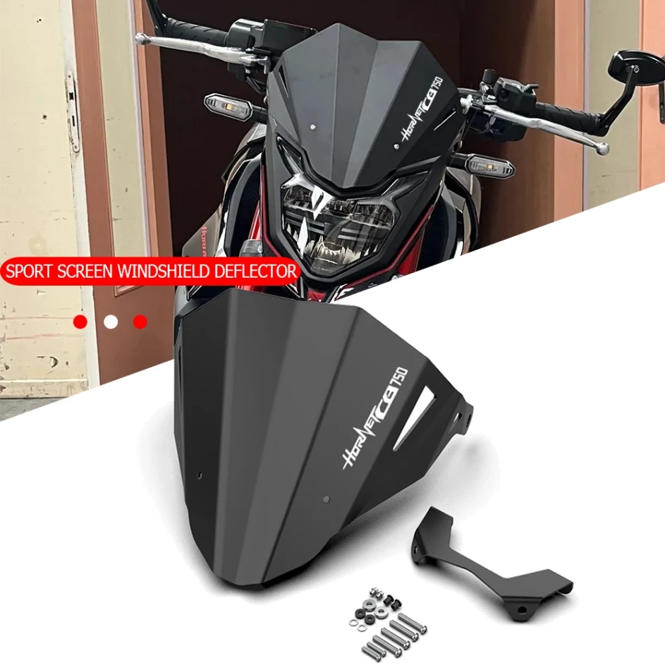 Speedo Angels Proteggi Schermo Per CB750 HORNET (2025-) – 2x Ultra Trasparente (PET) – Kit UK - 3
