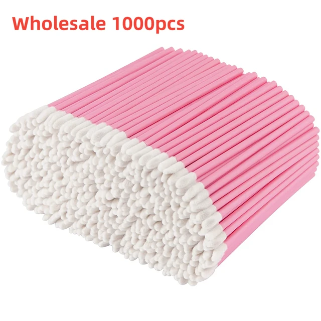 Wholesale 50/1000pcs Lip Brush Makeup Applicators Lip Gloss Brush Lipstick Wands Multicolor Makeup Beauty Lipstick Cosmetics