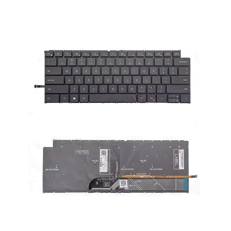 Teclado dos Eua para Dell Inspiron em 14 7420 7430 7415 7425 14 Plus 16 5620 7620 P171g001 - Imagem 2