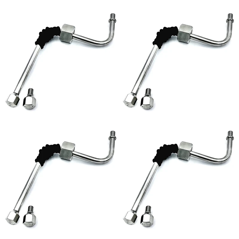

4X Steam Wand For Delonghi EC680/EC685, Rancilio Coffee Machine, Upgrade With Additional 3 Hole Tip Steam Nozzle