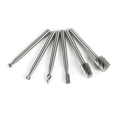 6pcs 10pcs/Set HSS Rotary Burr Mill Cutter Routing Router Bits Burr Rotary Tools Wordworking Tool Engraving Dremel Accessories - Image 10