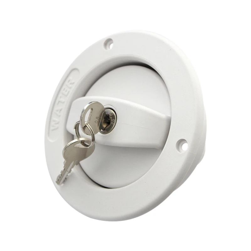 

Аксессуары для автофургона AU04, модифицированный гравитационный водозаборник для автофургона с замком, впускной люк для резервуара для воды, трейлер, рукоятка